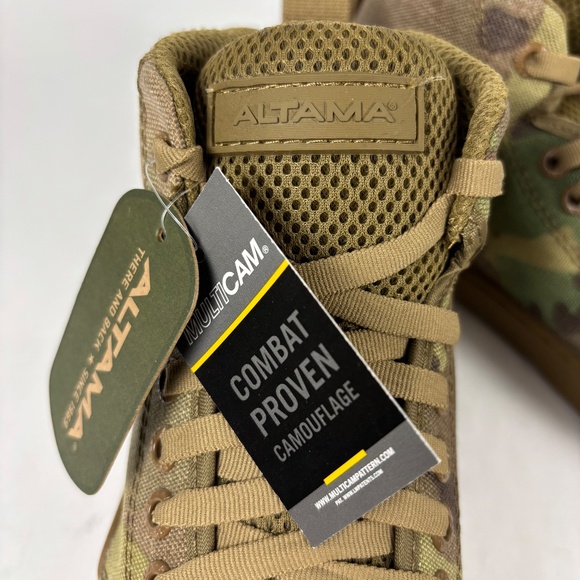 Altama Boots Men's 6 Camouflage Maritime Assault Mid Top 333000 GSA Women 7.5 - Picture 8 of 11